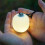 Waterproof Camping LED Light Portable Hanging Eggs Shape Soft 7