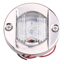 12V Marina Akterljus LED-Bakljus Runda Coola Vita LED-Bakljus Trappljus YachttillbehöR