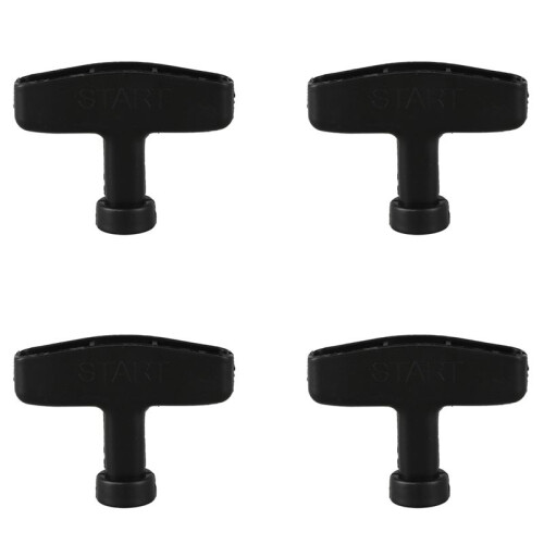 4X Replacement   Pull Handle Grip Black for Motor