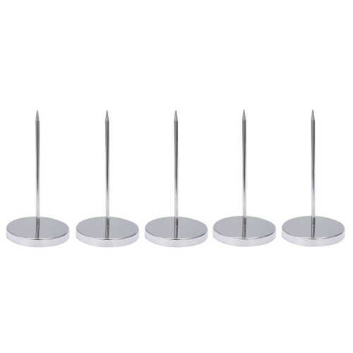 5X Safe Memo Holder Spike Stick for Bill Receipt Note Paper Order Office Desk