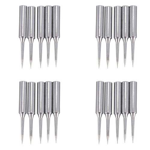 900M-T-LI 0.8mm Point Diameter Soldering Solder Iron Tips 20 Pcs