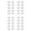 40 Pcs Small Round Transparent Plastic Coin Capsules Box 20mm 1