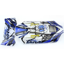 Aile de Queue de Couverture de Voiture de Coque de Carrosserie RC pour 124017 124019 1/12 PièCes de Mise à Niveau de Voiture RC Accessoires de