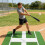 Advanced Level Softball Batting Mat 60X91cm Secure Grip-Green 7
