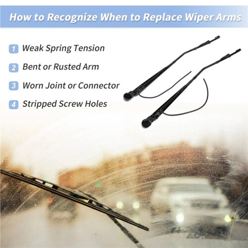 4x Windshield Wiper Arm for Freightliner  2001-2017 A22-51969-000 Left+Right