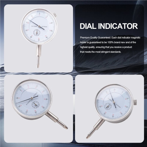 Dial Indicator Micrometer Hour Type Indicator Precision Comparator Measuring Clock Indicator Measuring Instrument 1