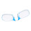 Blue Light Blocking Reading Glasses 1.50 Strength Clear Frame with Compact Keychain Case 4
