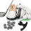 Spikes Set Includes 60 Pcs  Cleats Replacement  Cleats Spanner Metal Thread Screw 6 mm Dia  Spike Too 1