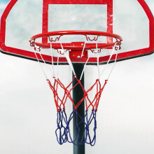 32cm Wall Mounted Basketball Hoop Netting Metal Rim Hanging Basket Basket- Wall Rim with Screws Indoor Outdoor Sport