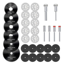 32pcs Cutting Discs for Rotary Tool, 3 Different Saw Blades to Meet Your Different Needs, Cutting Wheel Set