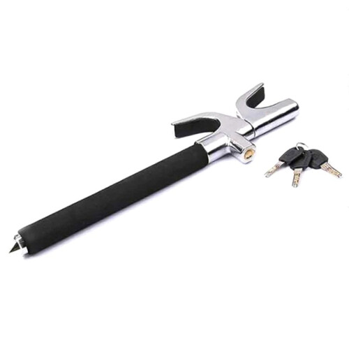 Adjustable Car Security Lock Steering Wheel Lock Anti-Theft Lock Front Handlebar Lock Multi-Function Car Lock