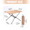 Multifunctional Camping Surfaces Quick Assembly Beach-khaki 4