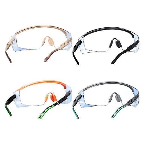 Light Weight Adjustable Frame Sports Eyeglasses-Orange 1