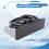 Painel Frontal USB para PC 2 Portas USB 3.2 GEN1 5 Gbps + 1 Porta TIPO C 10 Gbps/20 Gbps Hub para Desktop 5,25 Polegadas Compartimento para Unidade de 10