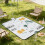 Outdoor Blanket Waterproof Sand Resistant for-Multiplayer 3