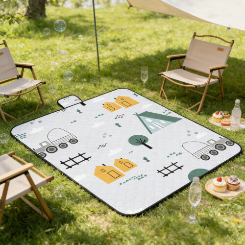 Outdoor Blanket Waterproof Sand Resistant for-Multiplayer 2