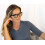 Oversized Reading Glasses for Women +1.75 Magnification Blue Light Blocking Lightweight Black Frames 2