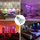 4pcs E27 Bulbs and 1remote Control with Memory Function 17colors Changeable Spot Ligh 4dynamic Lighting Modes Spotlight 5