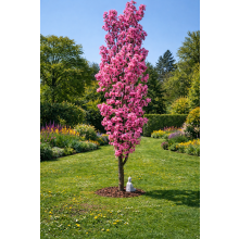 Patio Prunus Amanogawa Flagpole Cherry Blossom Tree 5ft Tall in a 7.5 Litre Pot| By Direct Plants