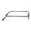 Blue Light Blocking Reading Glasses +1.50 Black Frame Adjustable Bendable Bridge for Men and Women 3