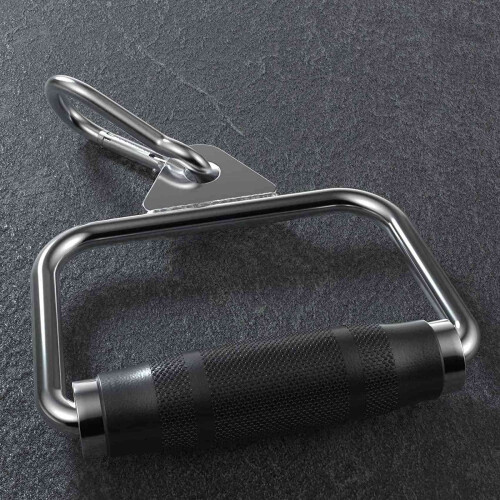 2X Pulldown Cable Machine Handles, Heavy Duty Triceps Biceps Press Down Cable Handle for Pulley Workouts Home Gym 2