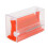 Multifunctional Needle Threader with Double Hole, Orange, 2.6x4.4x7.2cm 1