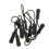 60 Anti-Slip Zipper Puller, Zipper, Zipper Extension Trailer, Practical and Robust for Back Pack, Jacket, Etc.- Black 3