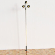 8Pcs 3V LED Miniature Lamp Set Street Light Model for Ho Train Railway Sand Table Building Illumination Scene Kit