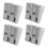 8pcs Magnesium Pencil Sharpener Survival Multi-Function Magnesium Alloy Survival Pencil Sharpener 4