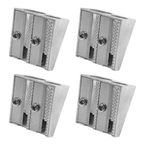 8pcs Magnesium Pencil Sharpener Survival Multi-Function Magnesium Alloy Survival Pencil Sharpener