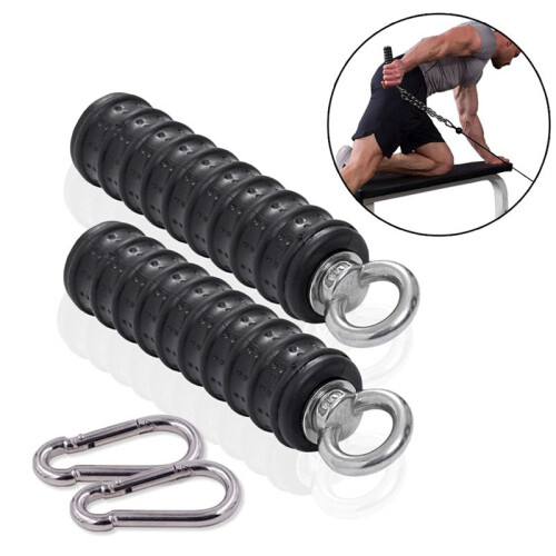 4St Push Down Single Gym Handtag Triceps Styrka Pull  Handtag för Kabelmaskinfäste Arm Träningsutrustning 2