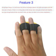 2X BAMDA Finger Grip Rehabilitation Training Hand Finger Strength Circle Grip Elderly Hemiplegic Grip Massage