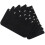 Black 5 Rows Hook and Eye Tape Extension Bra Strap Extender 10 Pcs for Women 3