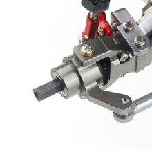 5X Kit de Coupelle de Direction En Métal pour WPL C14 C24 C34 C44 B14 B1 B16 B24 B36 MN D90 D91 MN99S Pièces de Voiture RC, Noir
