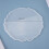 2X DIY Crystal Epoxy Mold Compote Swing Table Round Lace Coaster Table Decoration Silicone Mold 2