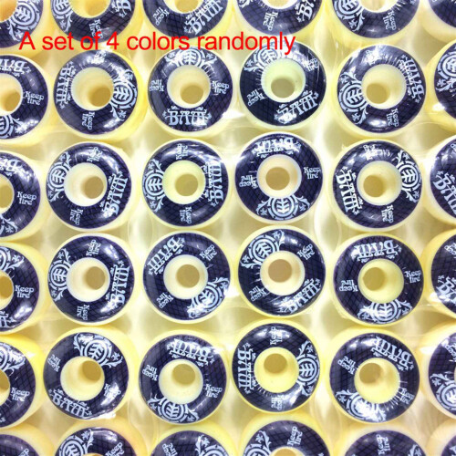 KEEPFIRE 8PZ Ruote da Skateboard 54mm PU Durezza Skate Board 85A Ruote da Longboard 1
