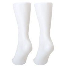 4PCS Female Foot Sock Sox Display Mold Short Stocking Mannequin White
