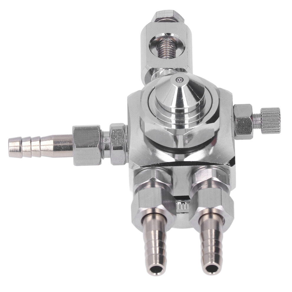 Mini Automatic Spray Gun Stainless Steel, 2Mm Nozzle, Silver 9331390357643