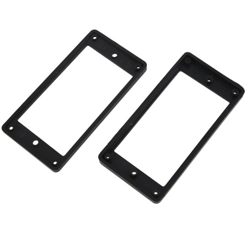 4Pcs Flat Humbucker Pickup Mounting Ring Frame ABS for Electric Guitar 2