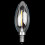 4X Dimmable E12 2W COB Edison Candle Flame Filament LED Light Bulb Lamp 10x3.5cm 5