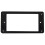4Pcs Flat Humbucker Pickup Mounting Ring Frame ABS for Electric Guitar 6