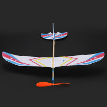 4X Elastyczna Gumka Powered DIY Foam Model Samolotu Zestaw Samolotów Zabawki Edukacyjne