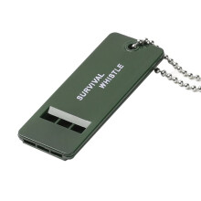 2X 3 Frequency Whistle Outdoor Survival Whistle Nyckelring Rugbydomare Camping Emergency Survival Whistle Utomhusverktyg