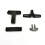 3X Electric Bicycle Tail Light Bracket Rear Light Bracket Bicycle Camera Holder Bike Bracket for  Bicycle 7