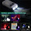 2X  LED Keychain Flashlight, Rechargeable Pocket Torch with 14 Modes 1000LM Small Powerful Torch IPX4 7