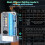 2X  LED Keychain Flashlight, Rechargeable Pocket Torch with 14 Modes 1000LM Small Powerful Torch IPX4 5