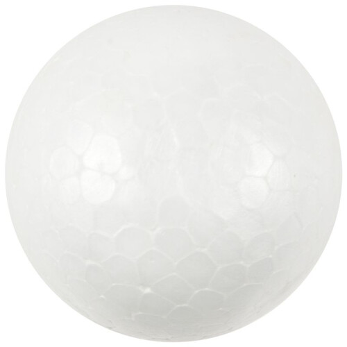 60 X Christmas Decoration Modelling  Polystyrene Foam  Sphere 6cm---White 1