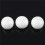 60 X Christmas Decoration Modelling  Polystyrene Foam  Sphere 6cm---White 6