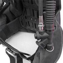 4X Scuba Diving Universal BCD Power Inflator with Standard Connection with 45 Degree Angled Mouthpiece