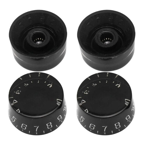 20Pcs Electric Guitar Top Hat Knobs Speed Volume Tone Control Knobs Compatible for  LP Style Guitar 1